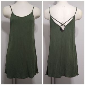 Forever 21 mini dress small Green Olive